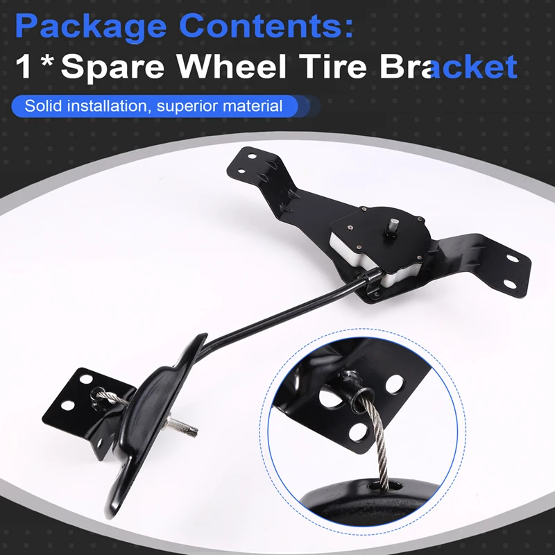 A32U-62800-4H000 Car Carrier Assy Spare Wheel Tire Bracket 628004H000 For Hyundai For Kia 2007- Auto Accessory