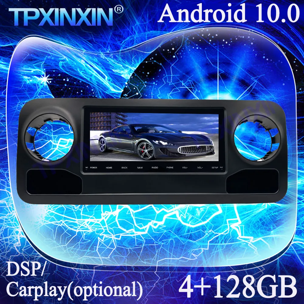 

2 Din Android 10.0 8+128G For Benz Spinway Sprinter 2019-2022 Multimedia Player Stereo GPS Navi Auto Radio Head Unit DSP Carplay