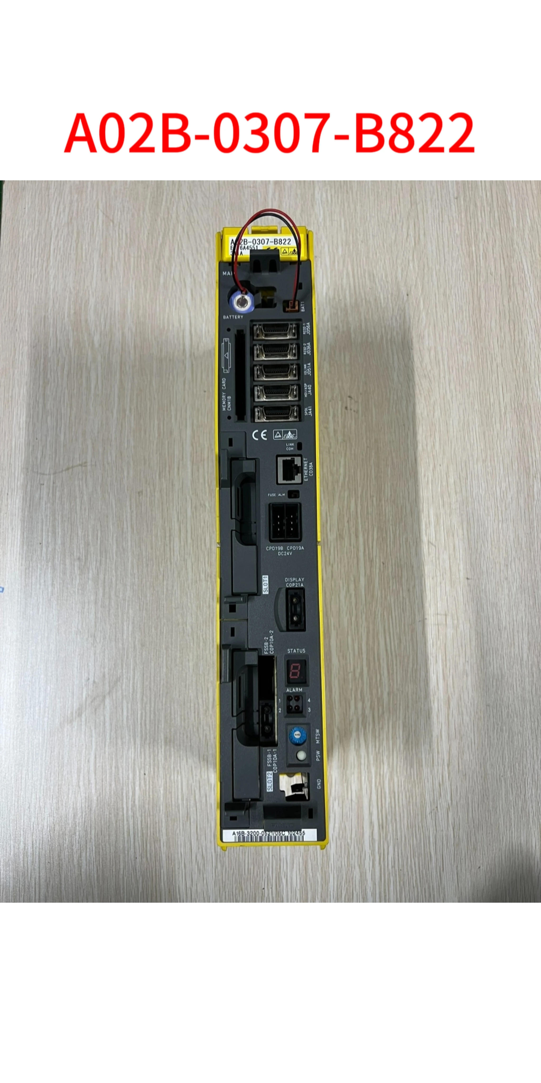 

Second-hand A02B-0307-B822 test ok