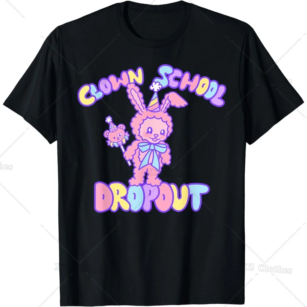 

Pastel Clowncore Pastel Goth Vintage Baby Animal Bunny футболка для женщин мужчин мальчиков девочек