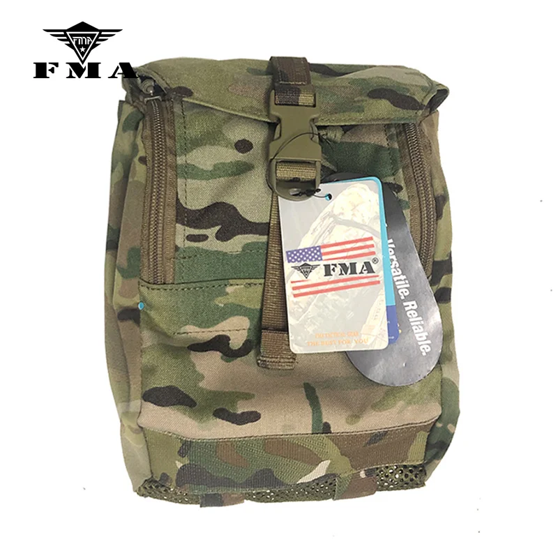 

FMA New Tactical GP Pouch Multicam 500D Cordura Maritime Version Airsoft Tactical Vest Accessories