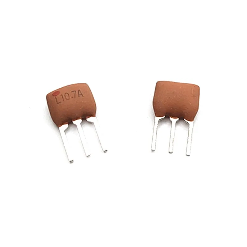 10PCS Ceramic Filter LT10.7MA5 L10.7A 10.7MHZ 10.7M 3P Inline DIP-3 3Pin Radio Commonly Used ceramic filter
