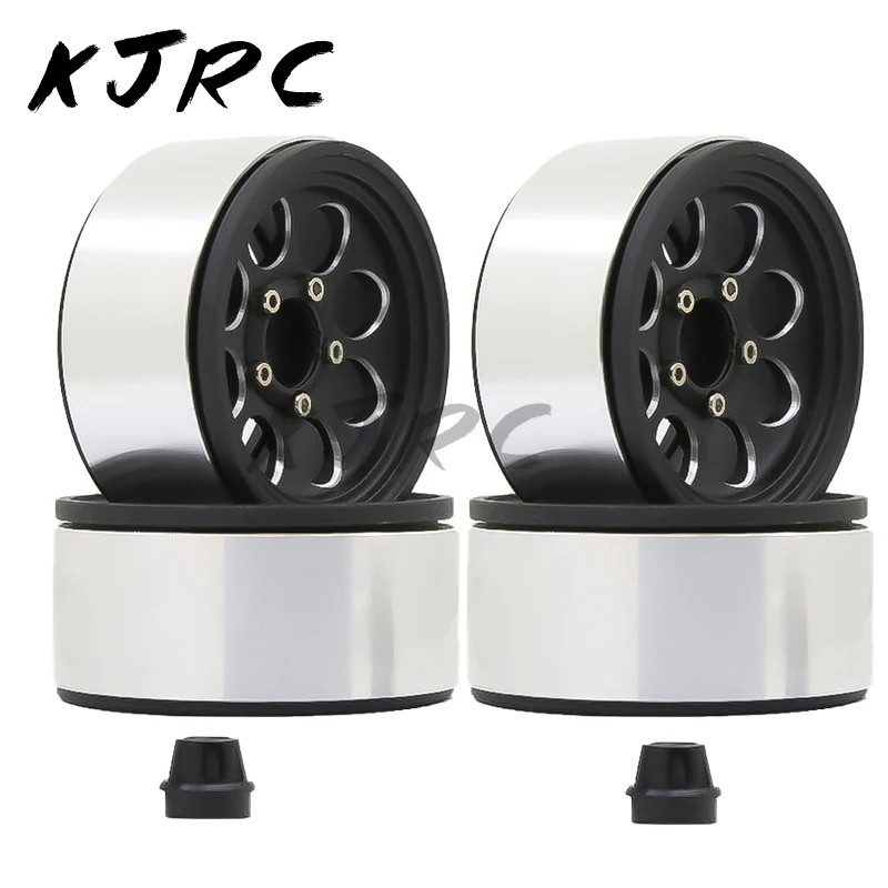 

1,9 дюймовые колеса, 4 точечные колеса, бусины, 1,9 Paduan, алюминий для 1/10 RC Perayap Axial SCX10 SCX10 II 90046 AXI03007 TRX-4