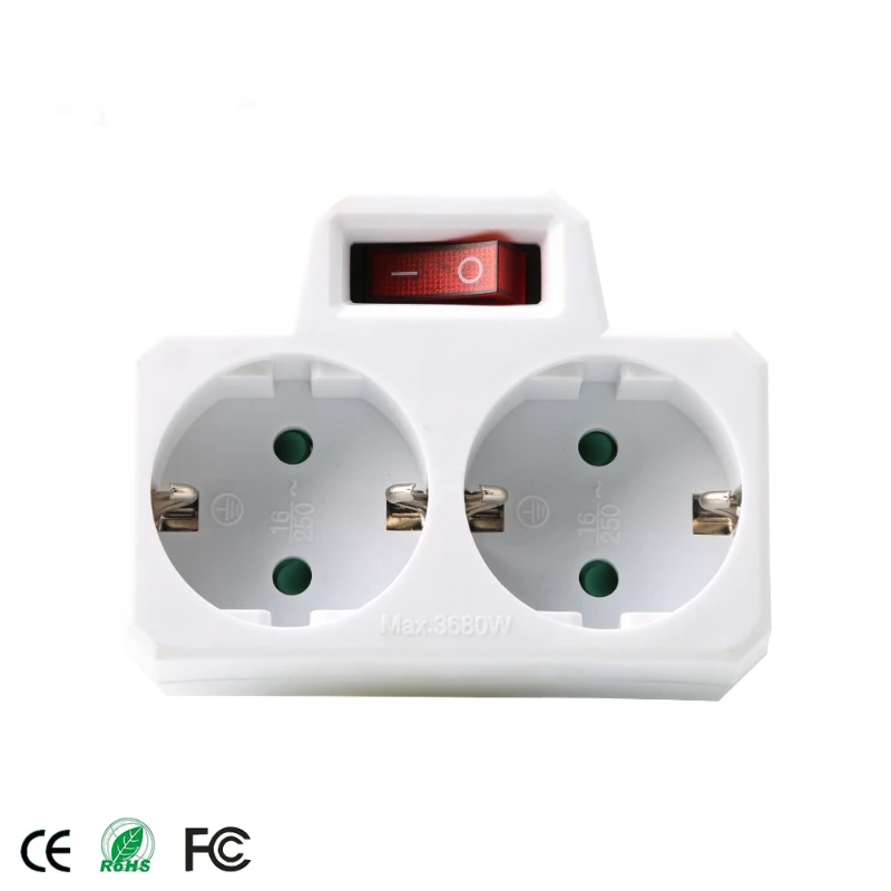 EU ÷ Ŀ Ʈ    , ġ , ޴ 2 USB Ʈ, 16A, 250V    
