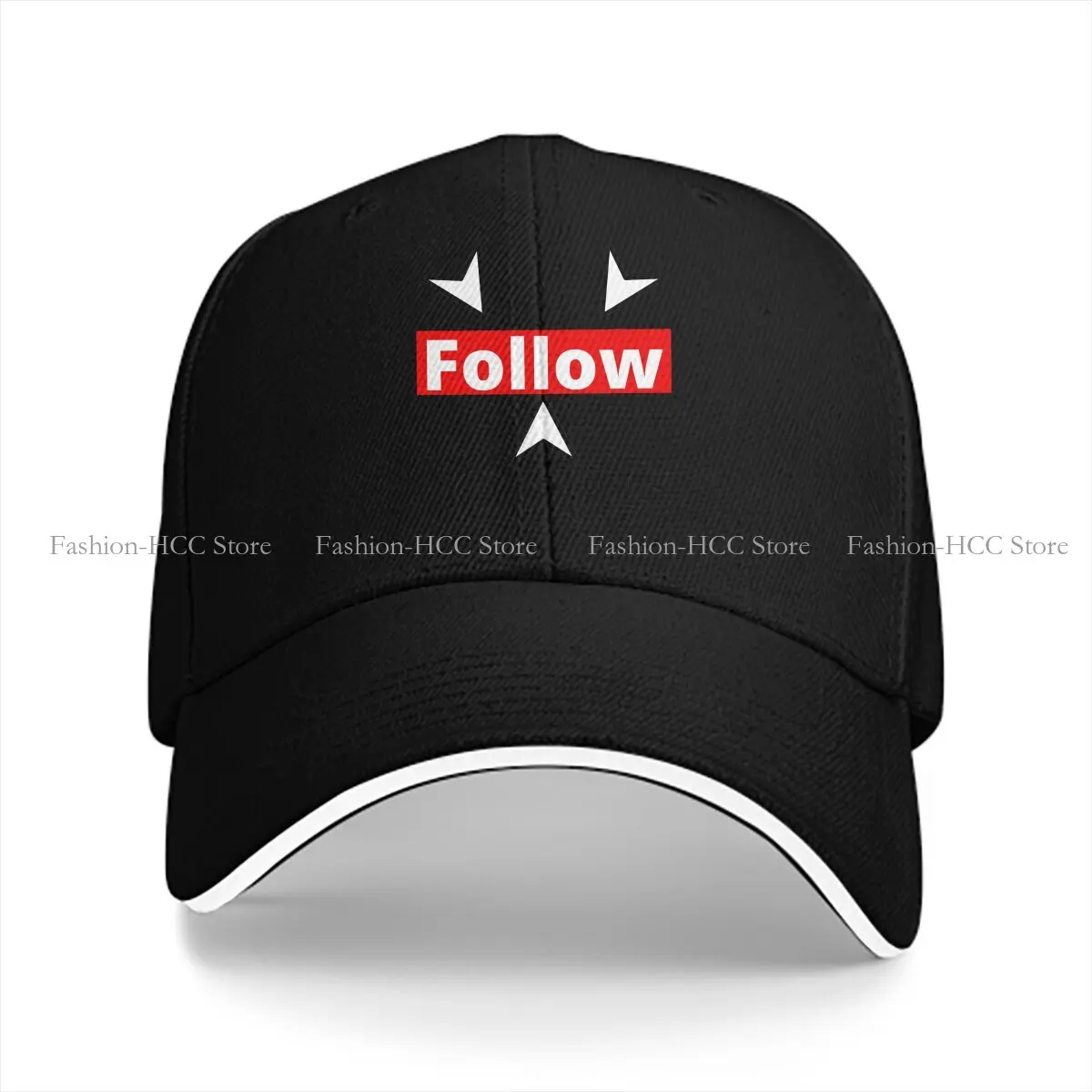 

Follower Baseball Cap Men Hats Women Visor Protection Snapback Jesus God Cross Caps