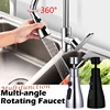 3 in 1 Flexible Kitchen Faucet 360 ° Adjustable Replaceable Faucet Pull-out Sink Mixer Faucet Kitchen Accessories 1