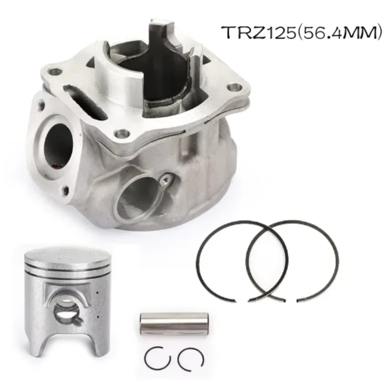 56.4MM EU 오토바이 실린더 배럴 피스톤 키트 125CC 야마하 TZR125 TZR 125 DT125R TDR125 3NB00 모토블록 1987-1992 1990용