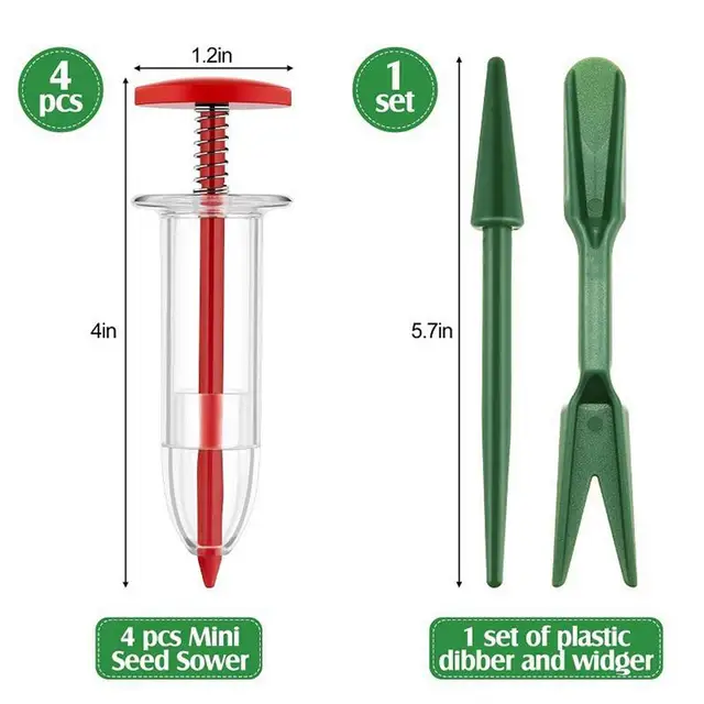 Vetőmag Adagoló -Vetőgép Mini -Terjedő Átültetési Eszközökkel Kézi Ültetvénykert Szerszámok - Image 6