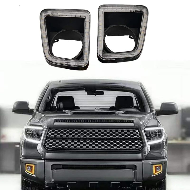 

Подходит для Toyota Tundra 2013, 2014, 2015, 2016, 2017, 2018, 2019, 2020, 2021, высококачественные дневные ходовые огни, простая установка