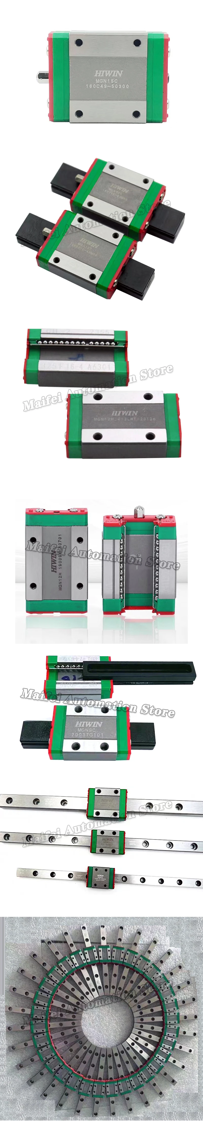 100% Original Taiwan HIWIN MGN Serie MGN5C MGN7C MGN9C MGN12C MGN15C MGN7H MGN9H MGN12H MGN15H Miniatur-Linearführungsschiene – Detail 3