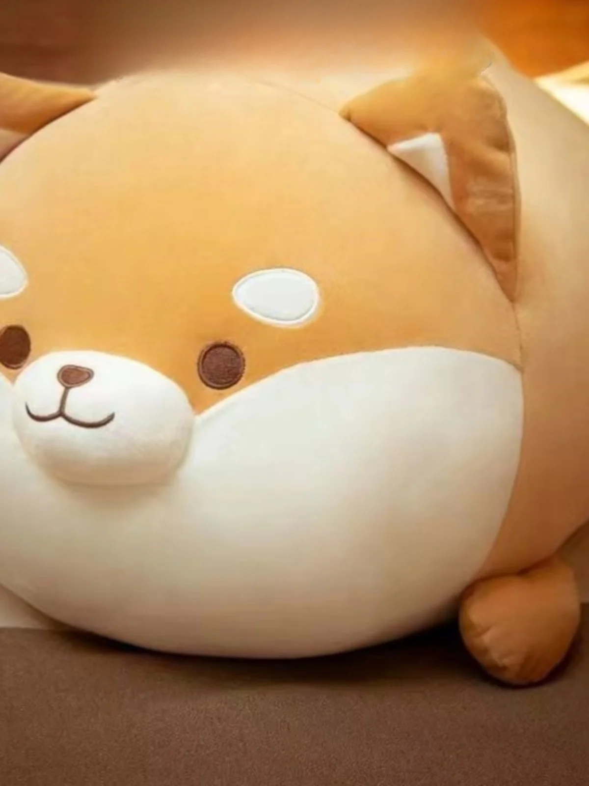 Plu Toy Dog Figure Corgi Pillow Cuion Birthday Gift Activi Gift Soft Stuffed Doll Universal G PP Cotton Filled