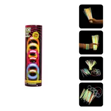 

100Pcs Luminous Glow Sticks Interesting Plastic Luminous Wedding Reception Glow Sticks Home Decor Glow Sticks Glow Sticks