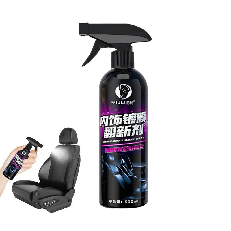 

Leather Cleaner For Car Interior Interior Cleaning Sprayer 500ml Leather Detailing Car Essentials 500ml Car Cleaning Supplies
