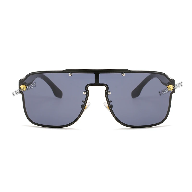 Oversized Fashion Sun Glasses For Men Women Wind-Proof Driver Goggles Large Full Frame Siamese-style Sunglasses 1pc