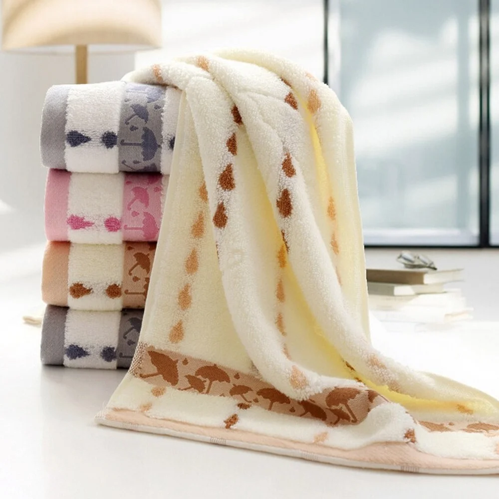 Cotton Baby Towels Kids Face Towel Feeding Hand Face Washcloth Bath Towel Burp Cloths Children Adults Bathroom 35*75cm bath towel cotton towel baby towel