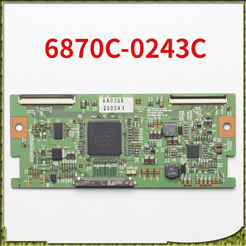 

Плата Tcon 6870C-0243C LC420 470wyunsba1 для сменной платы телевизора TCON 6870C 0243C оригинальная логическая плата Бесплатная доставка T-con карта