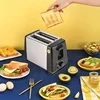 Best Prime 2 Slice Toaster Black Evenly Quickly 6 Shade Settings Removable Crumb Tray Stainless Steel Toaster 1