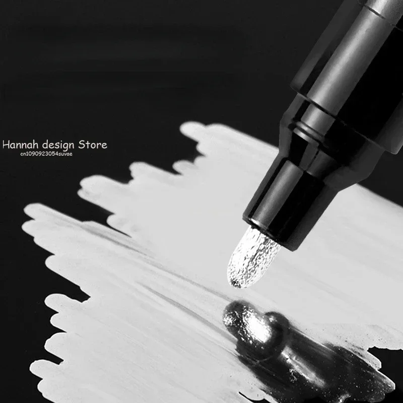 Electroplating Chrome Mirror Marker Pen 0.7/1/3mm