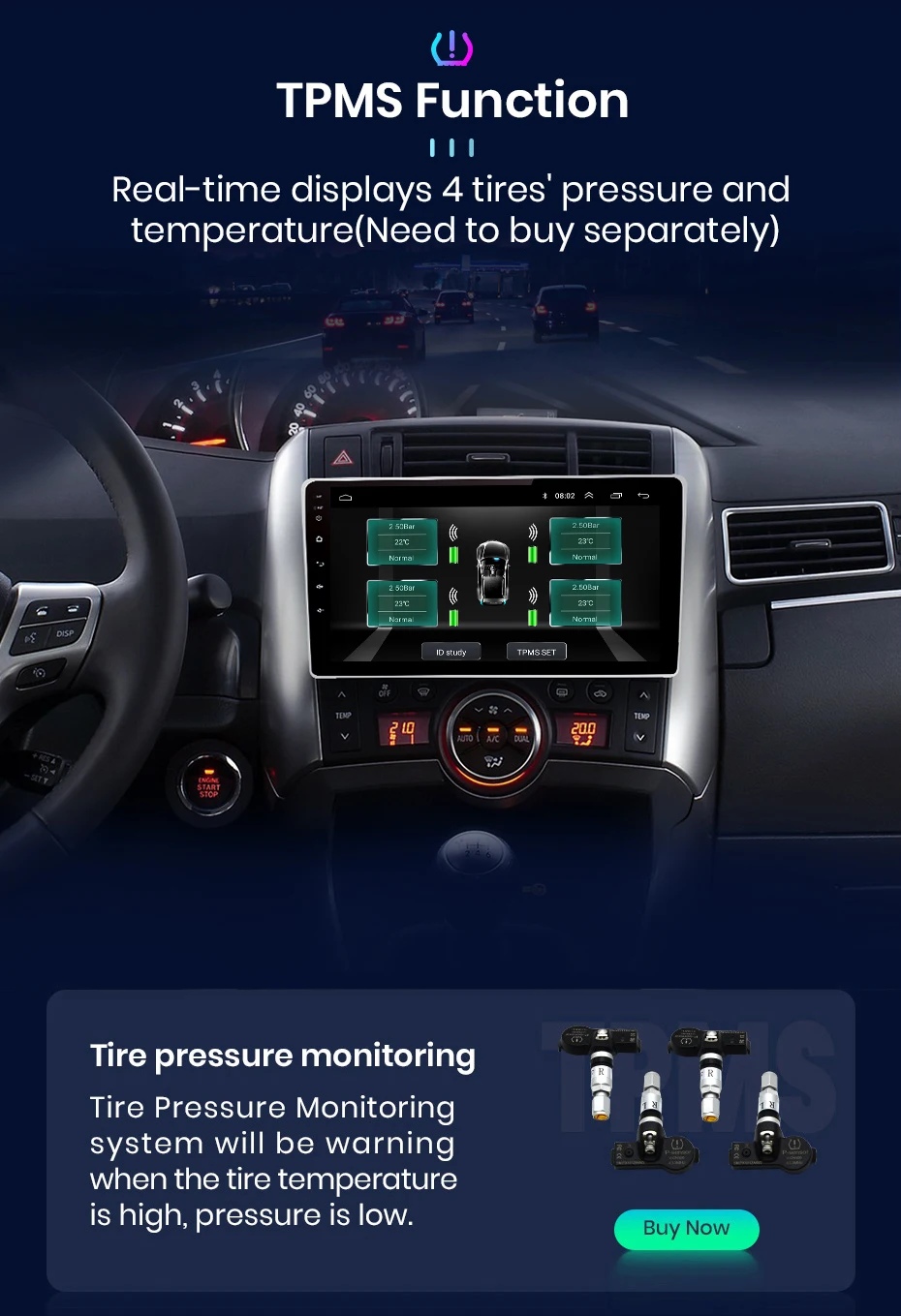 Junsun V1 AI Stimme Drahtlose CarPlay Android Auto Radio für Toyota Verso R20 2009-2018 4G Auto Multimedia GPS 2din autoradio – Detail 21