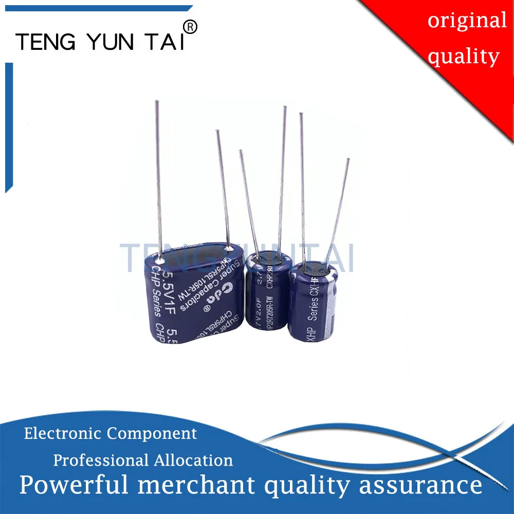 Super Condensatore Farad Condensatore Combinato Tipo 5.5V 0.5F 1F 2F 3.5F 4F 5F 7.5F 10F 15F
