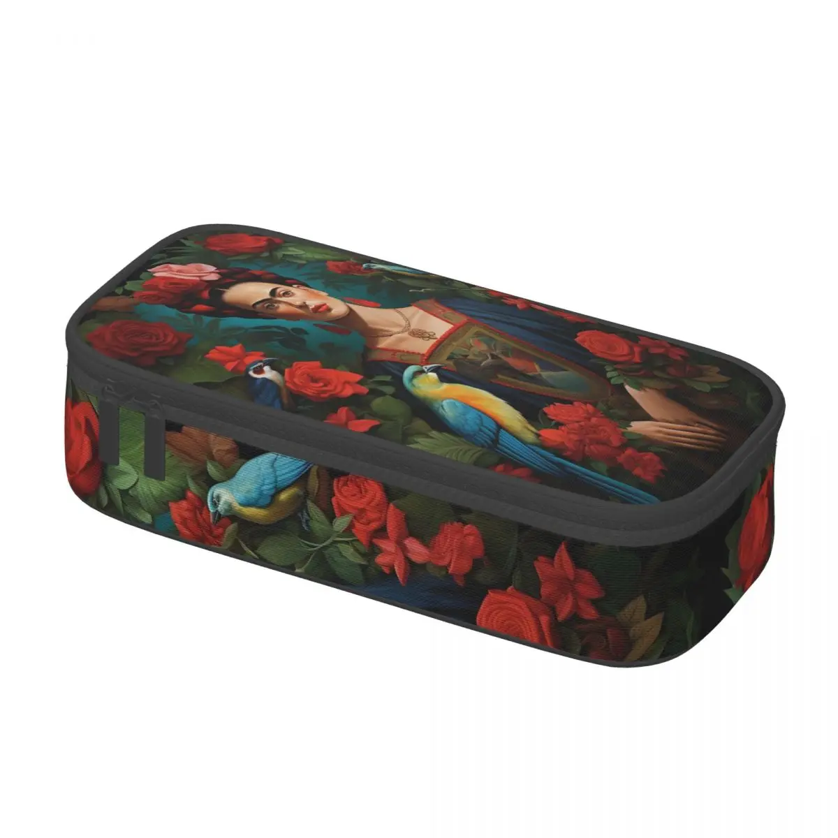 Fridas Kahlos Merch 연필 케이스 대용량 사무용품 펜 케이스 놀라운 선물