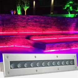 Pool Light Underwater Light Underground Lights Waterproof Square Garden Light Recessed Ground Lights Water Features Outdoor Led