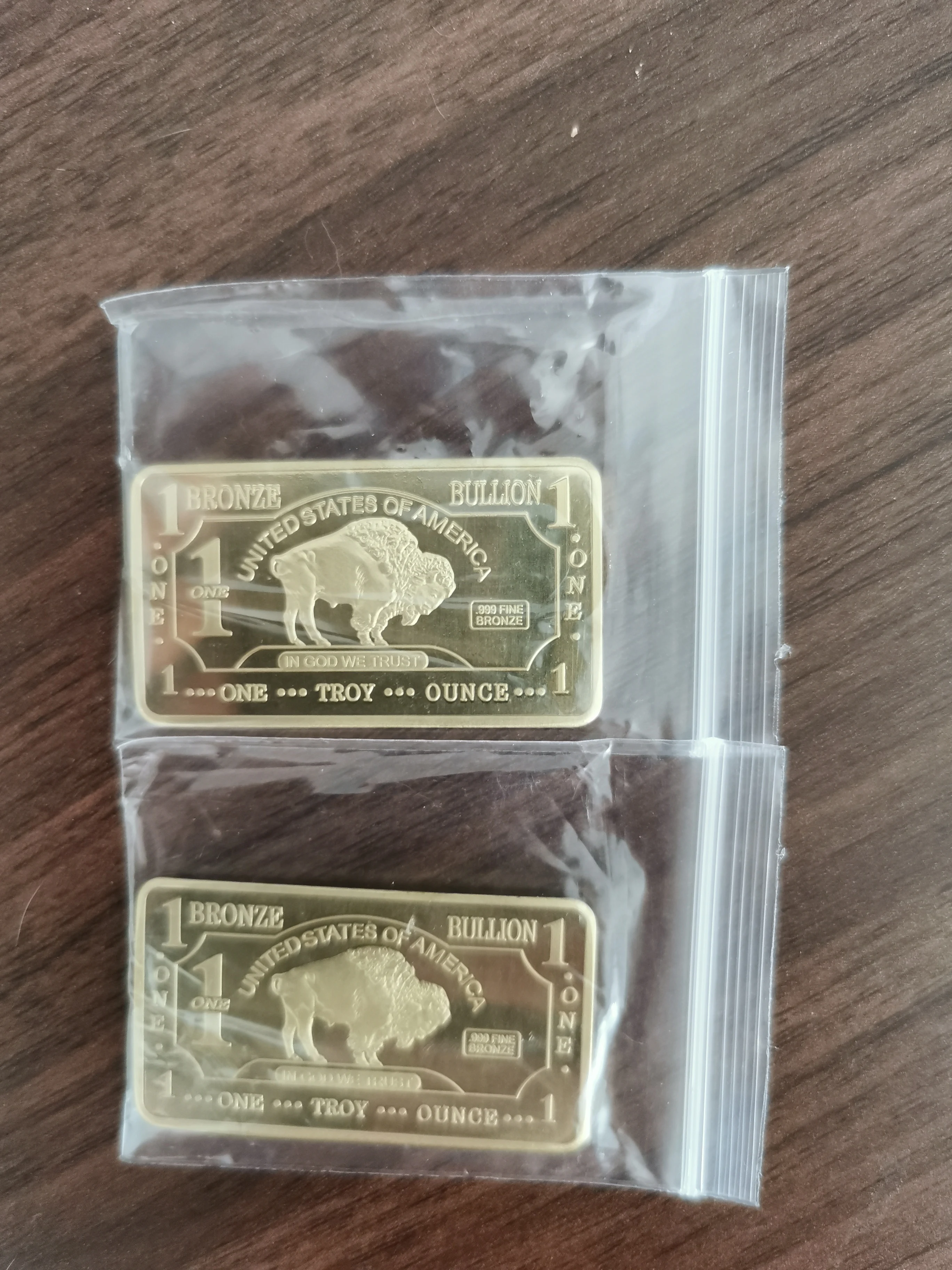 1 Oz American Buffalo .999 Fine Silver Bullion Bar - One Troy Ounce Pure Silver - Branded