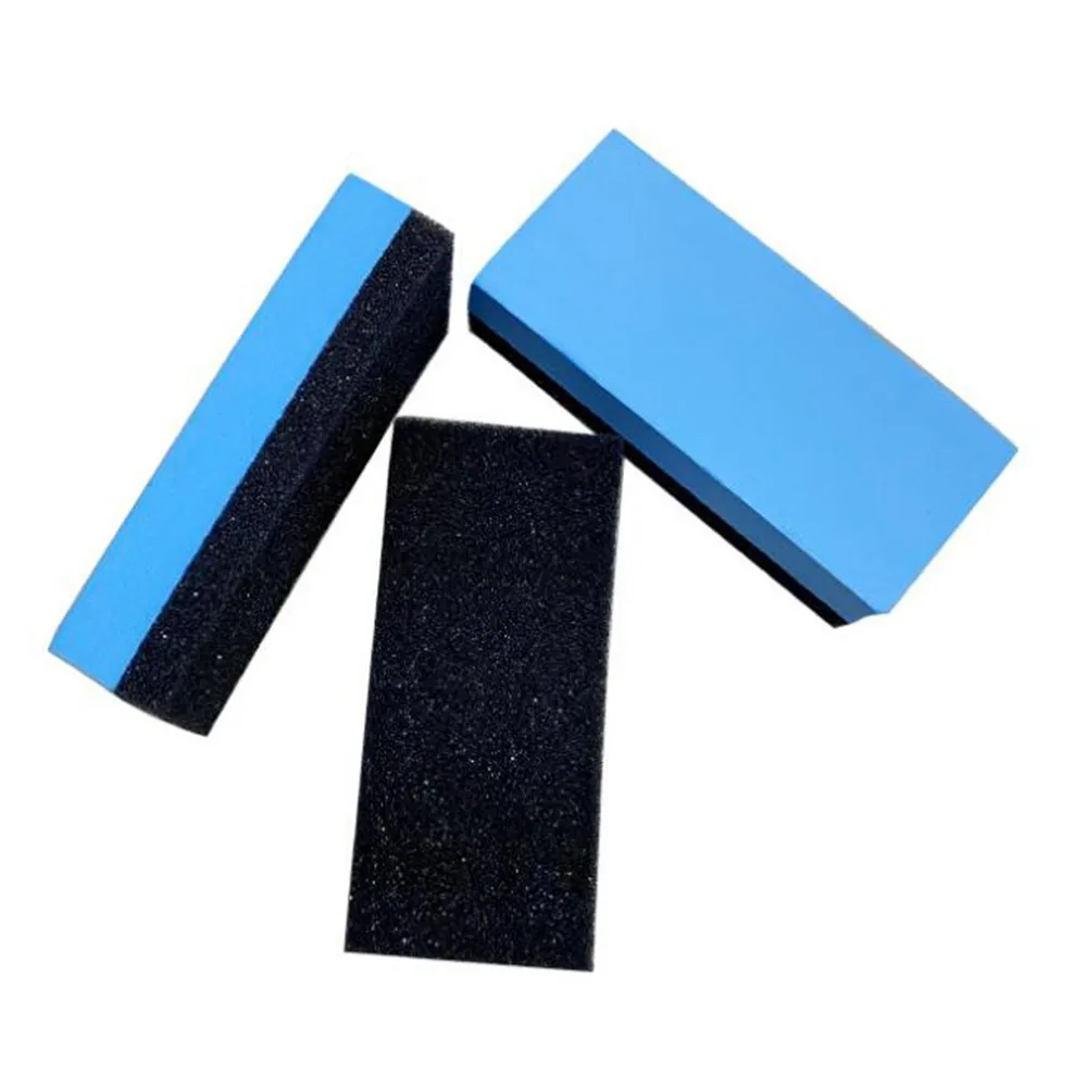 

10 Pcs Car Ceramic Coating Sponge Glass Nano Wax Coat Applicator Polish Pads 69mm X 30mm X 16mm For Car Waxing Polishing