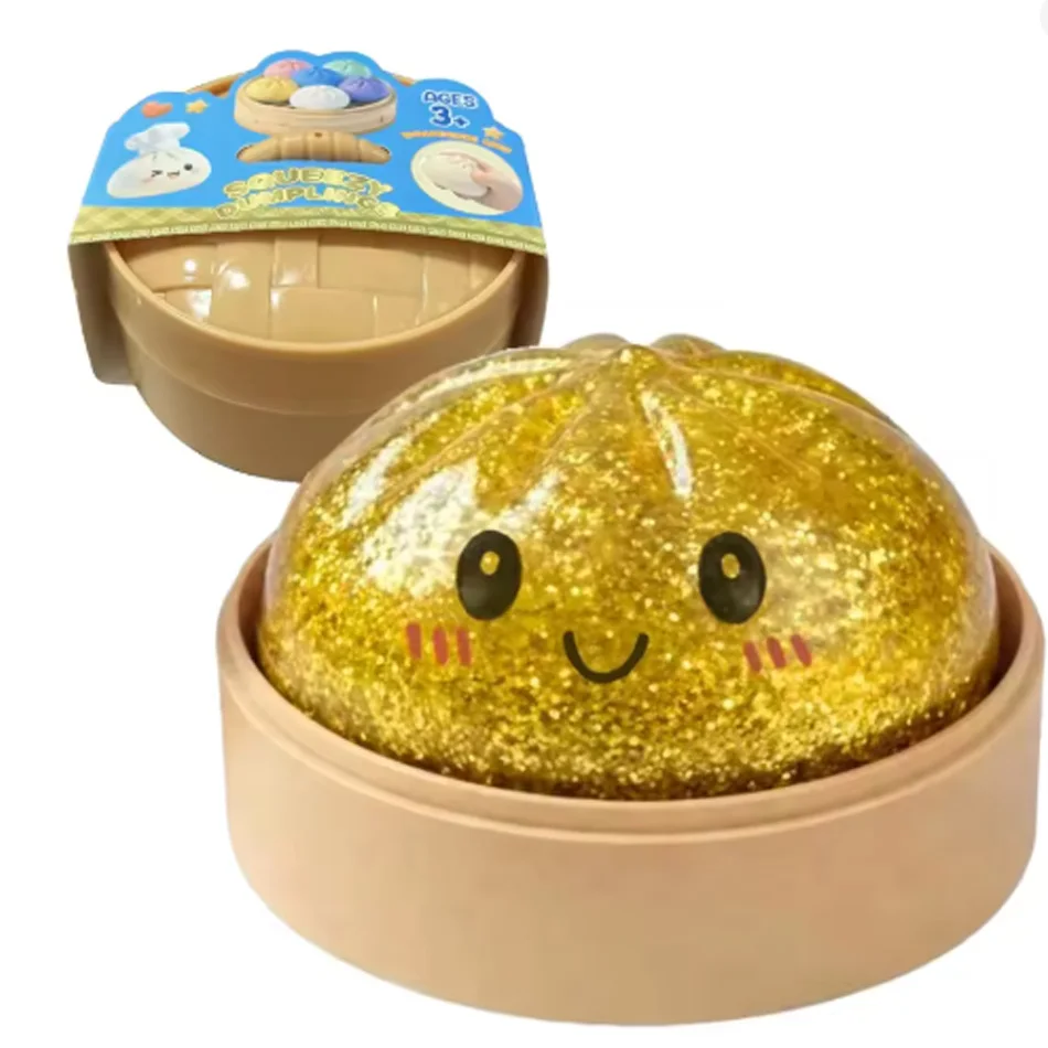 Dumpling Squishy Mysteries: Stress Relief Fidget Toy & Party Gift