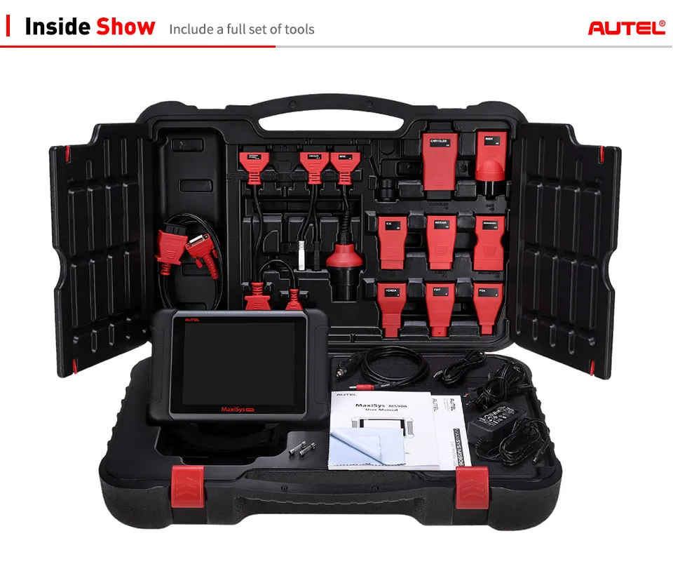 

Autel MaxiSys MS906 Automotive Diagnostic Tools All System Code Reader Scanner ECU Coding PK MP808 DS808
