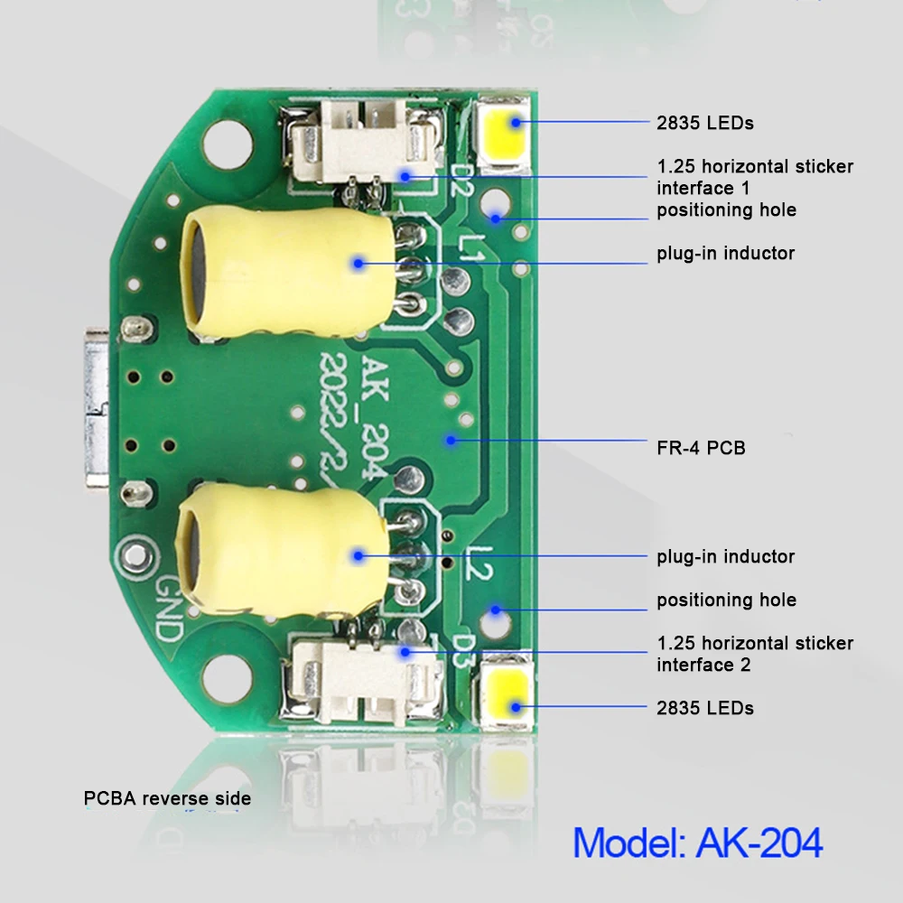 2 Pack Atomisation Disque brumisateur Module d'atomisation par ultrasons  Umidificateur de brouillard par ultrasons DIY avec PCB 5V