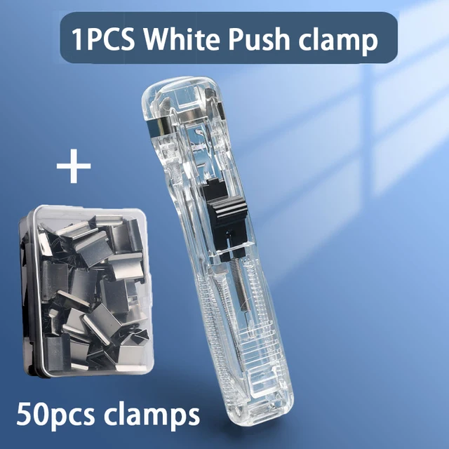 Metal Clip Push Staple Remover Paper Fixing Organizing Stapler Reusable  Push Clamp Not Damage Paper Binding File Paper Clip Push - AliExpress  Education & Office Supplies