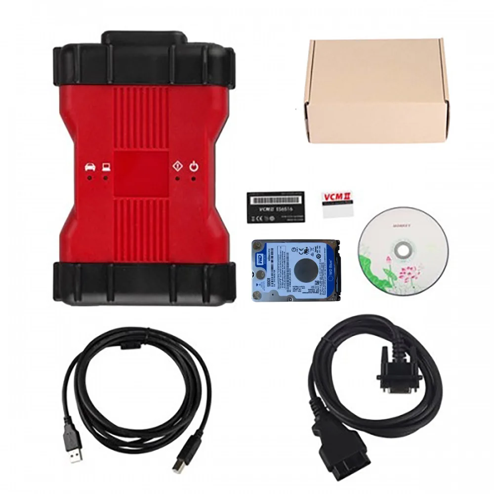 A++++Full Chip VCM2 IDS-V129 Multi-Language Diagnostic Tools VCM