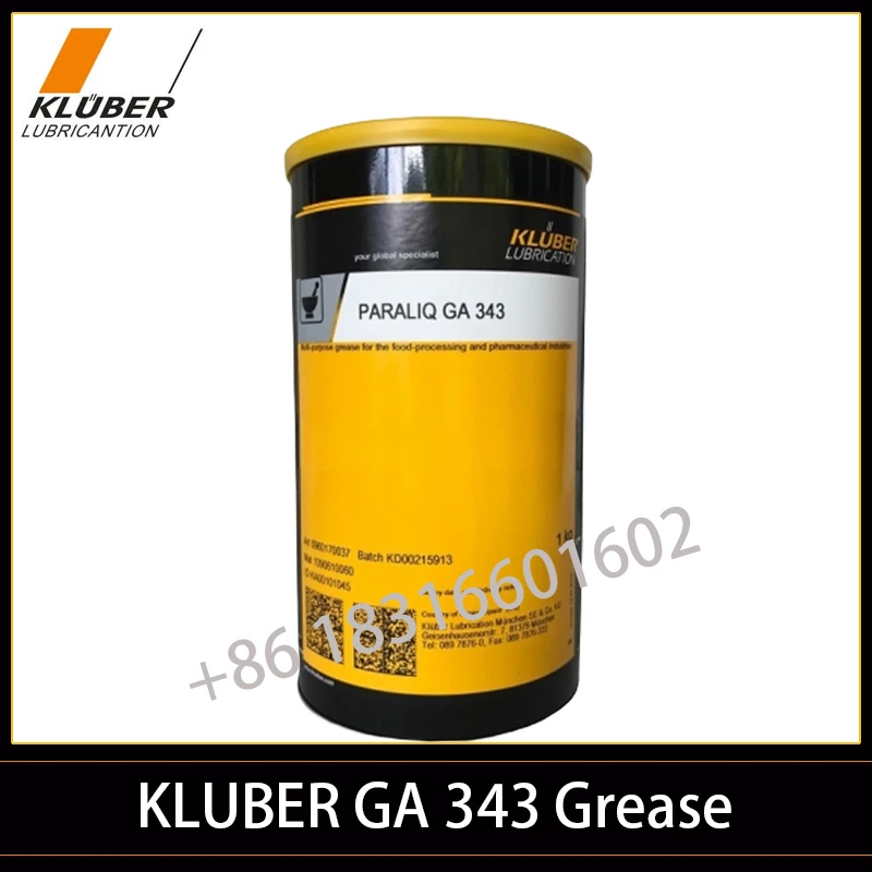 

1 кг, подшипники шпинделя смазки Kluber GA343, PARALIQ GA 343 для пищевой промышленности и фармацевтической промышленности