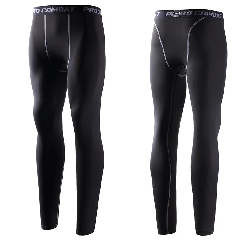 Men's fitness pants, men's sports cropped pants, breathable, quick drying, slim fit, running training, sweat absorption, high el