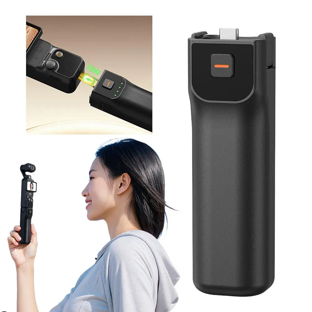 Contrôleur de batterie étendue pour Pocket3 avec indicateurs LED, protection multiple intégrée