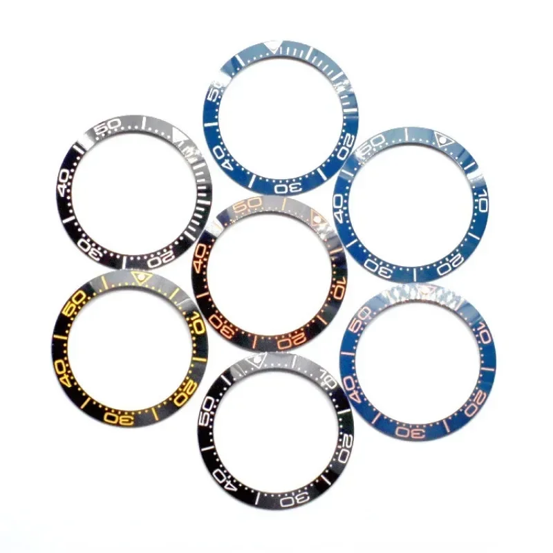 

40mm Ceramic Bezel Compatible with OMEGA Omega Hippocampus 300 Series Ceramic Watch Rings Scale Rings Watch Accessories NEW DIY