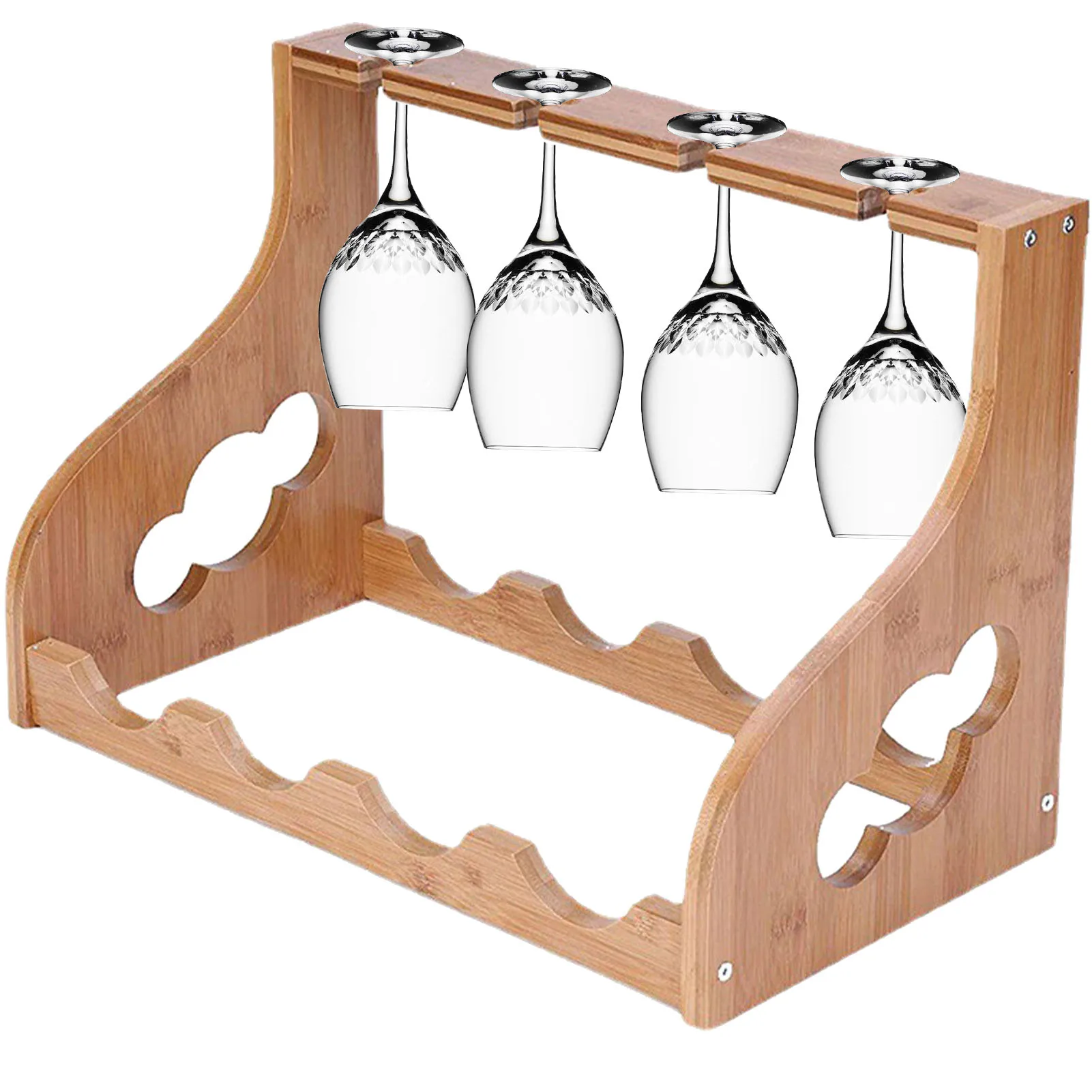 Countertop Wine Rack Glass Holder Wine Glass Rack