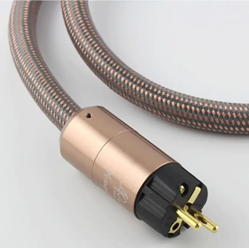 Hi-End Hifi Amplifier US/ EU /AU Plug AC Cable Power Cord Hifi Audio Vedio Power Cable Amplifier Cord