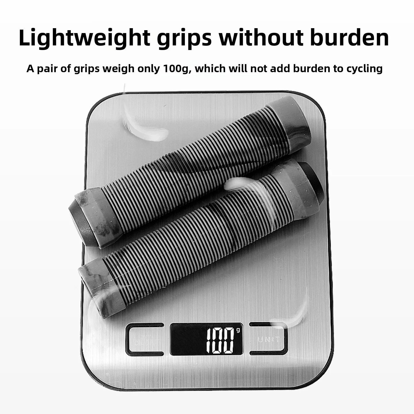 Soft Shock-Absorbing MTB Bike Handlebar Grips - Versatile All-Terrain Bicycle Handle Covers