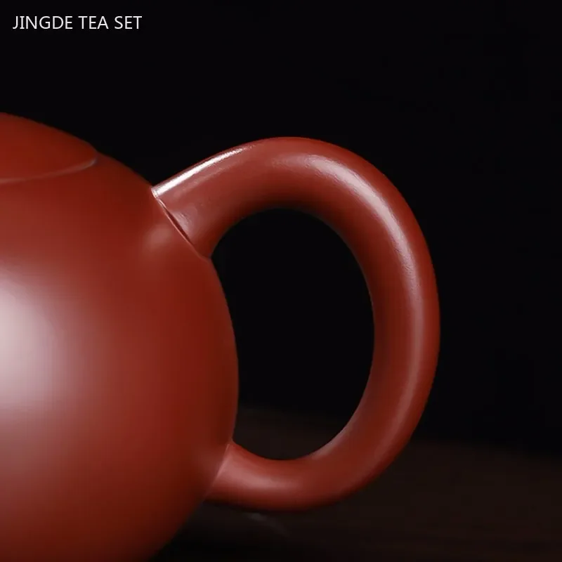 Classic Dahongpao Xishi Kettle Chinese Yixing Purple Clay Tea Pot Handmade Beauty Tea Infuser Household Zisha Filter Teaware