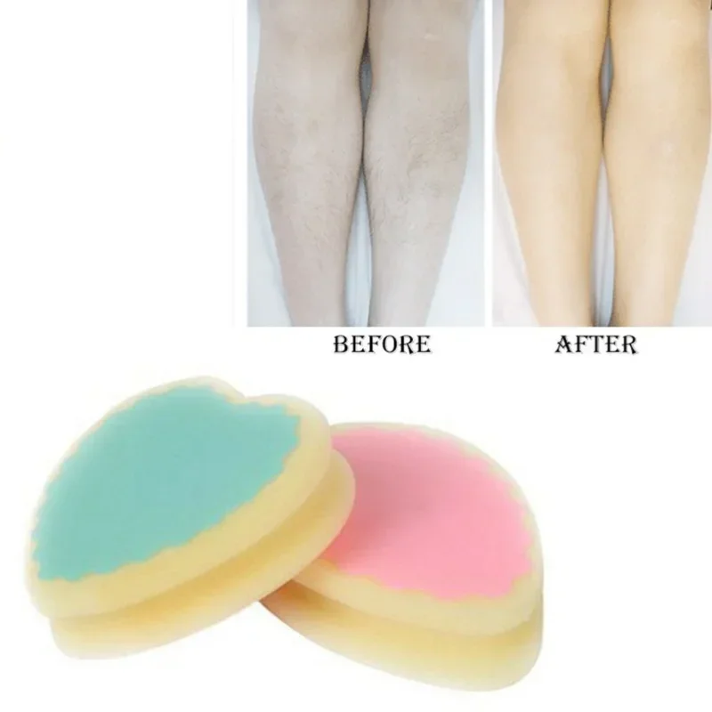 Magic Painless Hair Removal Sponge Pad Epilator Random Colors hair removal wax