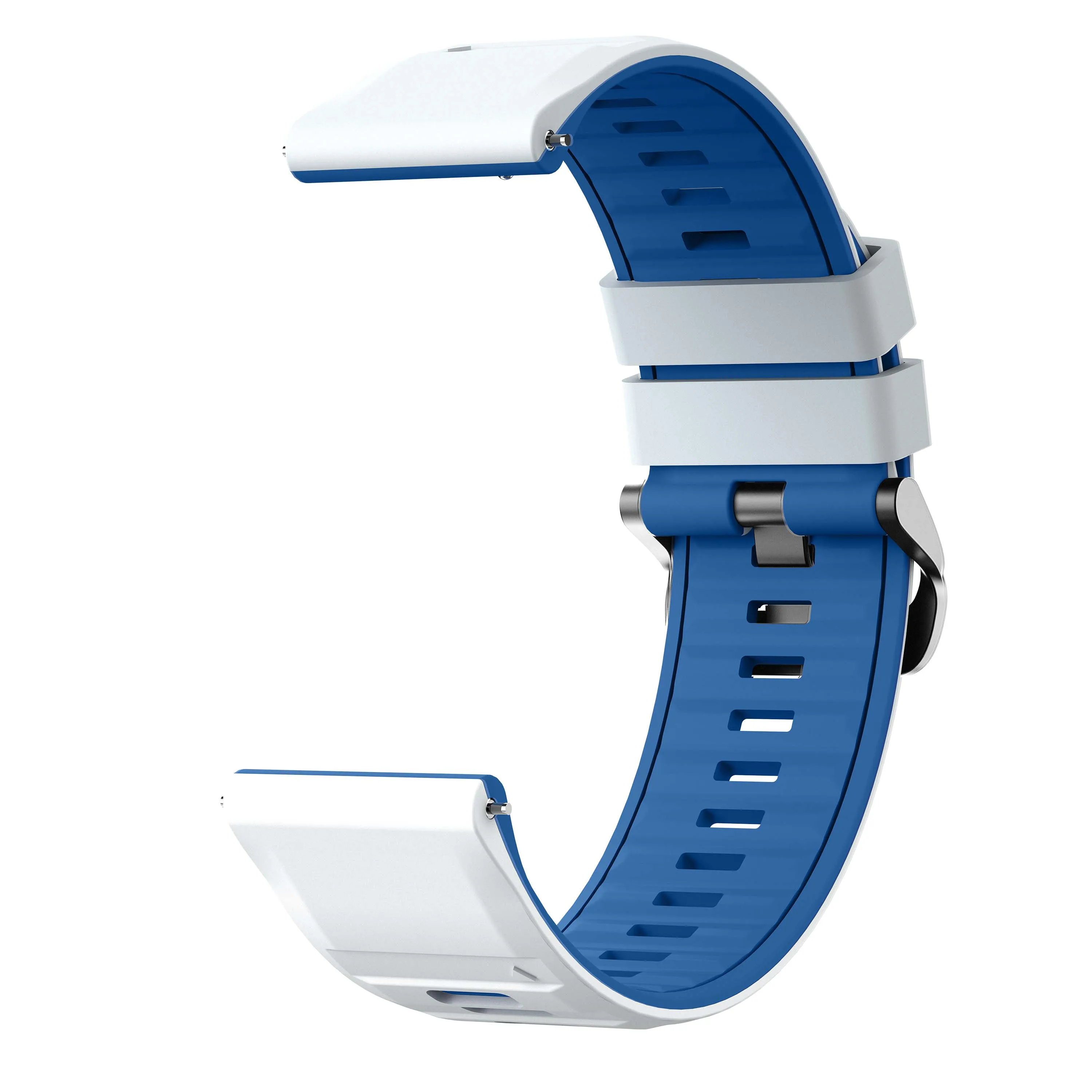 Sports Silicone Watch Band Replacement, 20mm/22mm Strap - Durable & Comfortable Fit