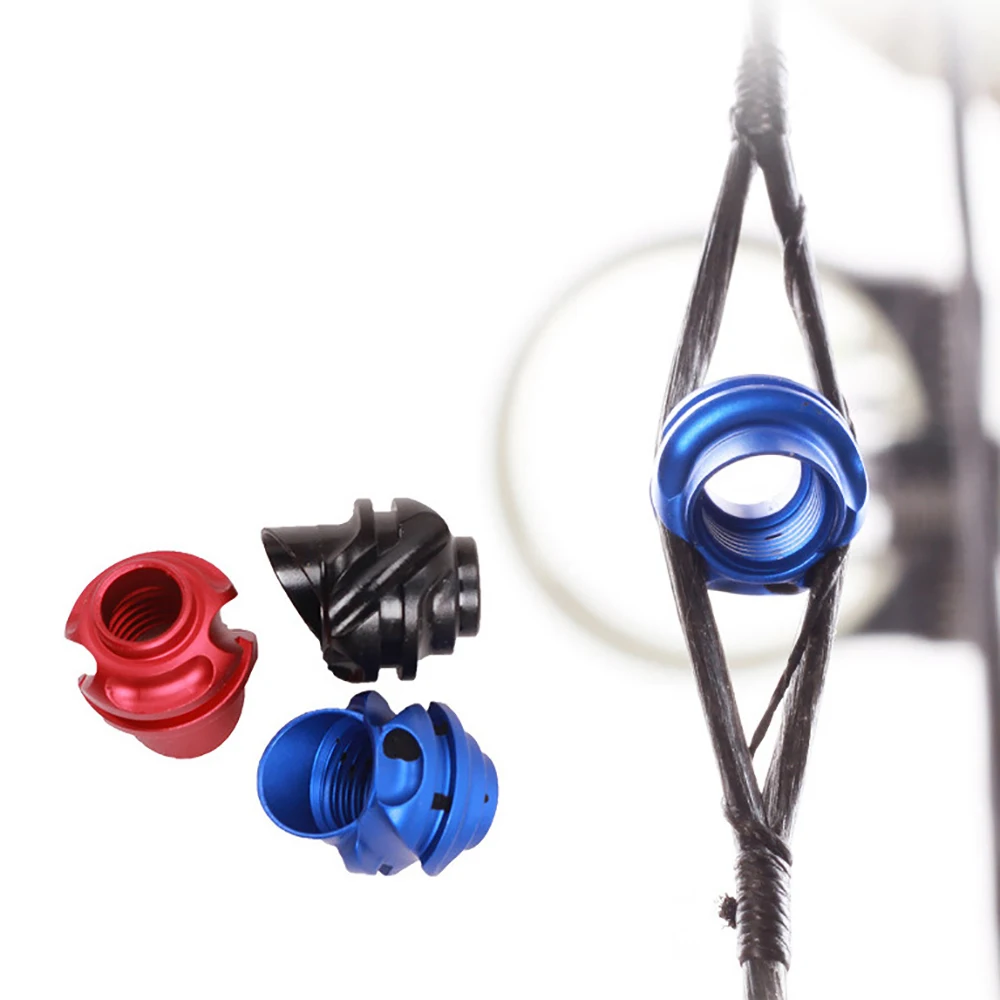 

1Pcs 45/37 Degree Compound Bow Aluminum Peep Sight Housing and 5 Size Inner for Archery Hunting Shooting