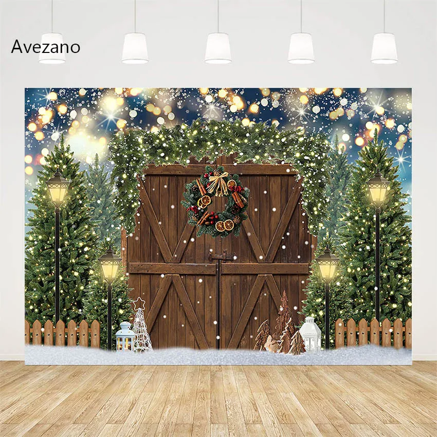 Avezano-Christmas-Backdrops-for-Photography-Winter-Snowflake-Pine ...