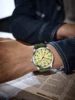 BIDEN Men's Watch, Fashion, Casual, Sports, Nylon Strap, Calendar, Waterproof Quartz Watch, Free Gift Box 3