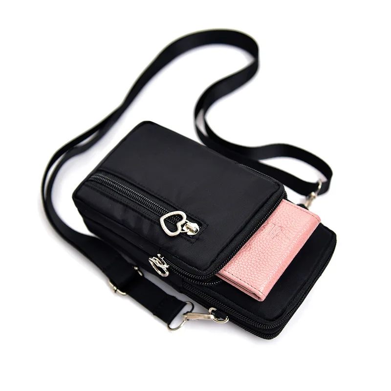 Universal Mobile Phone Bag For Samsung/iPhone/Huawei/HTC/LG Case Wallet Outdoor Sport Arm Purse Shoulder Bag Women Phone Pouch