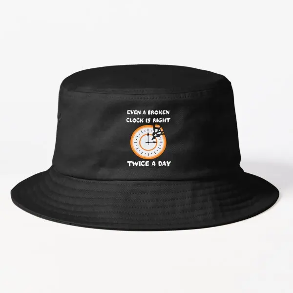 

Even A Broken Clock Is Right Twice A D N21Mens Outdoor Casual Caps Women Boys Fish Sport Fishermen Spring Sun Hip Hop