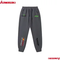 Nouveau pantalon de course Kawasaki Ninja 100 % coton 2025 pour homme – Idéal pour la course décontractée, la moto et les sports urbains 5