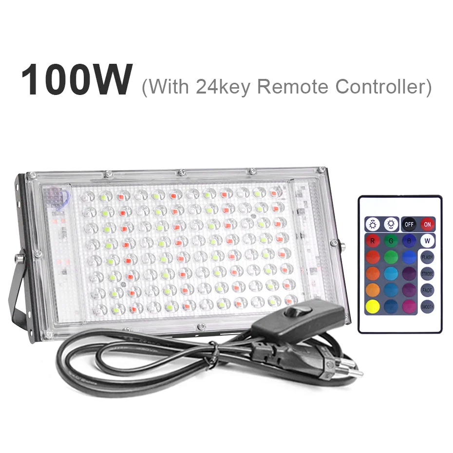 100W